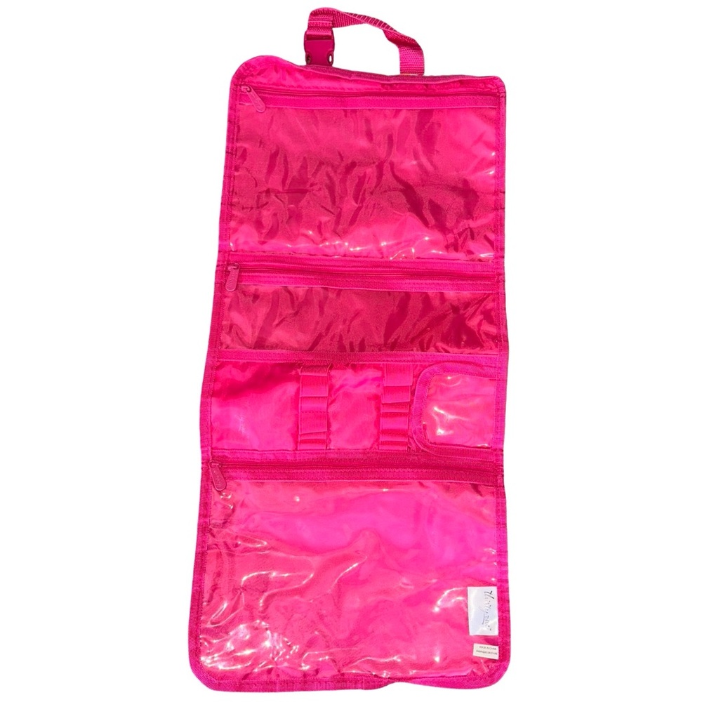thirty-one Floral Travel Hanging Toiletry Bag Organizer Bin & Wallet BUNDLE - Picture 8 of 10